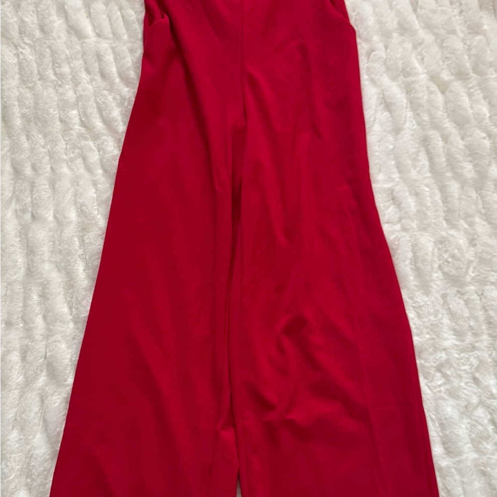 Crystal Sky Red Jumpsuit